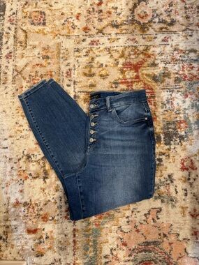 Judy Blue Women's Skinny Jeans - Medium Blue Wash